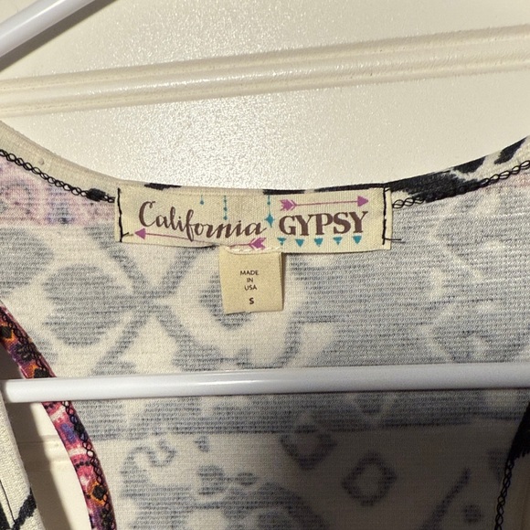 Colorful Patterned Mini Dress - Picture 2 of 5